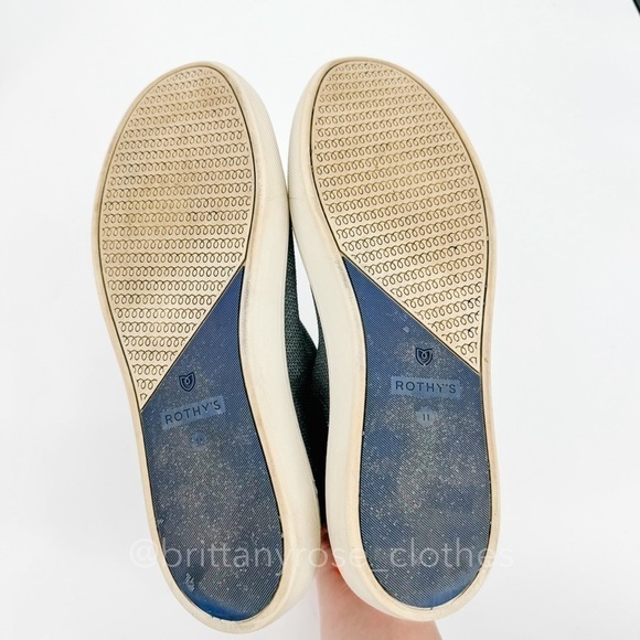 ROTHY'S The Chelsea Pull-On Knit Ankle Boot in Fog Melange - Picture 8 of 8